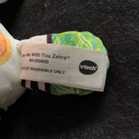 Vtech Take Me With You Zebra Learning Toy *Tested* - Picture 7 of 7